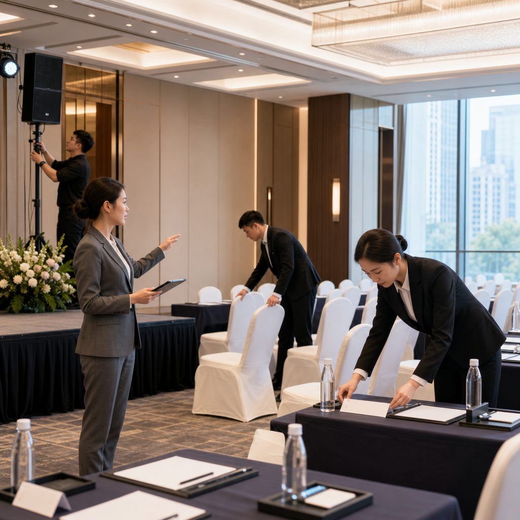 会议人员分工：怎样减少现场混乱
